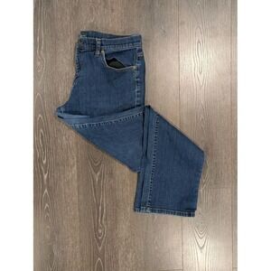 LRL Lauren Ralph Lauren Womens Jeans 14 Modern Straight‎ Casual Denim Blue